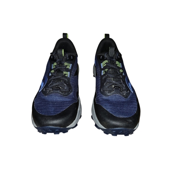 Saucony Black and Blue Athletic Trail Shoes Women's 8.5 - Picture 6 of 8